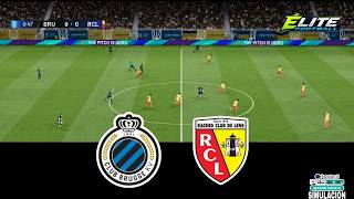 SIMULACIÓN Club Brugge vs Lens Champions League 2026 eFootball PES 2021