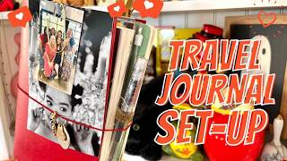 Beginner Travel Journal / How I Use It, My Process, & Ideas / Journal Set Up