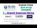 🚀Urgent Superset Hiring 2026 | Wipro Off Campus Hiring | 2023, 2024, 2025 Batch Hiring Off Campus
