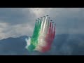 Frecce Tricolori at Airpower22 - The largest Italian flag in the world