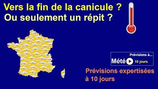Météo à 10 jours: Prévisions du 5 août 2026 au 14 août 2026