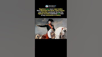 Napoleon Won More Battles Than Anyone in History #shorts
