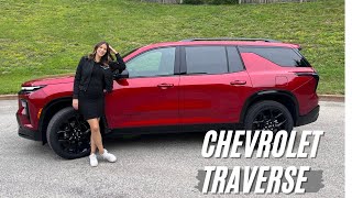 THE ALL NEW 2024 Chevy Traverse RS vs FOUR CARSEATS