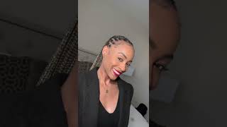 Come with me to get blonde hip length knotless braids. knotlessbraids braids  knotlessboxbraids
