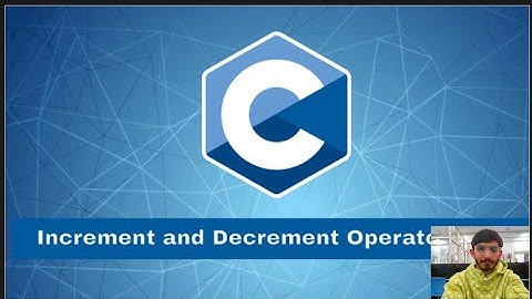lecture 4 Increment, decrement and Ternary operator in C++ ,C
