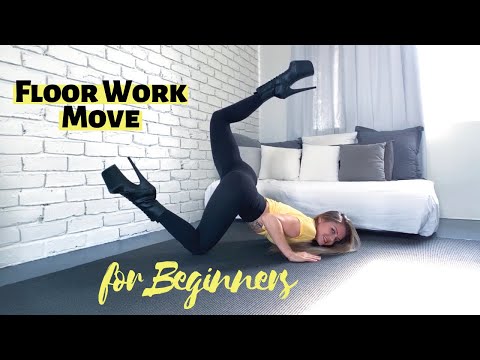 Easy FLOOR WORK MOVE For BEGINNERS 💛  Exotic POLE DANCE Tutorial Without A Pole | Sandra Beeston