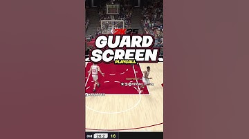 HOW TO USE A GUARD SCREEN #nba2k #shorts