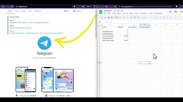 How to integrate Telegram and google sheets 2023.