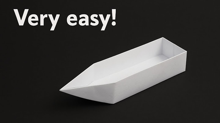 Origami Paper Boat That Floats – A Smart DIY Activity
