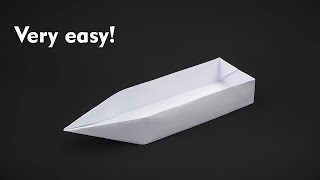 Learn How to Make an EASY PAPER BOAT That Floats Really Well by Easy Origami and Crafts 3,119 views 4 weeks ago 7 minutes, 2 seconds