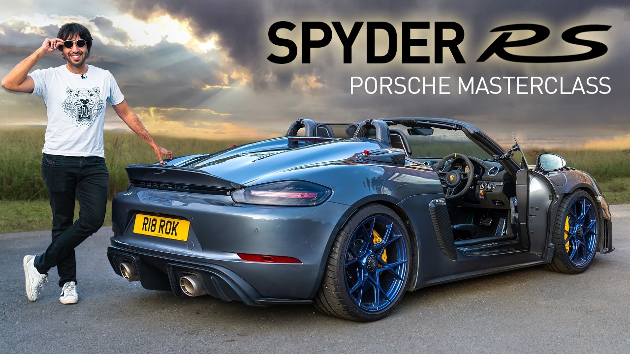 718 Spyder RS: Living with Porsche's Flat-Six Masterpiece! - YouTube