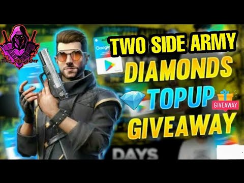 Free Fire Custom room || Live Giveaway 50 Diamond || Two Side Army ||