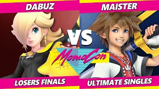 MomoCon 2022 Losers Finals - Dabuz (Rosalina) Vs. Maister (Game & Watch, Sora) SSBU Ultimate