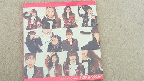 ♡Unboxing Apink 에이핑크 4th Mini Album Pink Blossom 핑크 블러썸♡