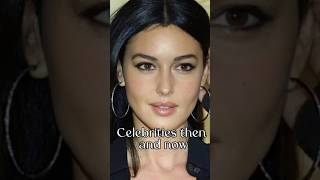 Celebrities then and now! #foreveryoung #celebritiesthenandnow #aging #timelapse #monicabelluci