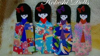 Origami Maniacs 184: Kokeshi Dolls