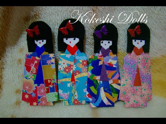 Origami Maniacs 184: Kokeshi Dolls - YouTube