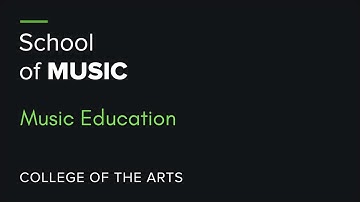 Music Education at the University of Florida School of Music