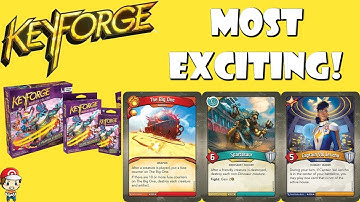 Top 10 Most Exciting New Cards from Worlds Collide (New Keyforge Set)