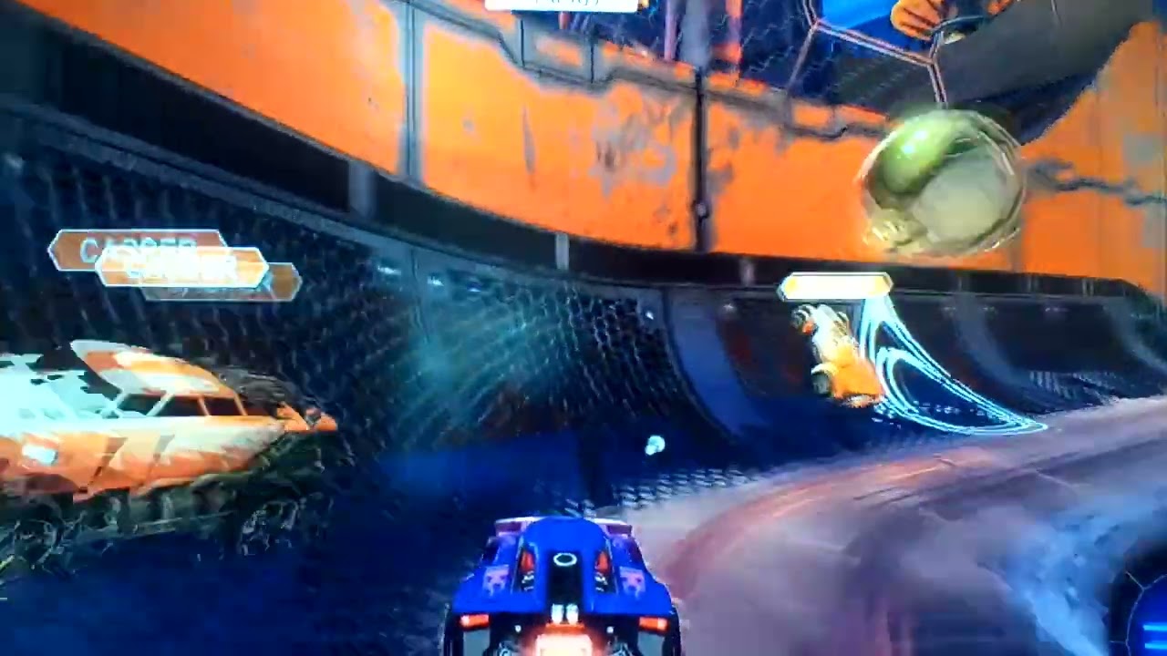 Let's play Rocket League Part 84: [Exhibition Match]: Wasteland (Night) Arena
