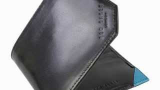Ted Baker Promenz Cut Corner Bifold Wallet - Black Kj Beckett