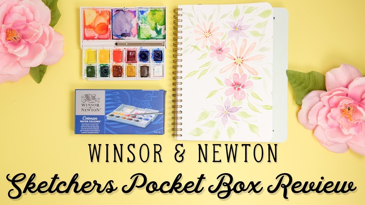 Winsor & Newton Cotman Sketcher's Pocket Box Watercolor Set Hyperspace Gold  - Jarir Bookstore Kuwait