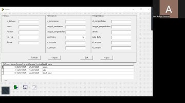 Membuat aplikasi Perpustakaan Menggunakan Delphi 7 plus fungsi CRUD dan database MySQL Part 2