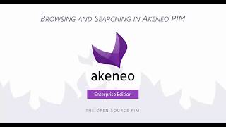 🇬🇧 Akeneo PIM - Viewing and Searching Products