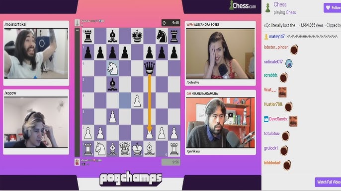 xQc Solves Chess Puzzles 