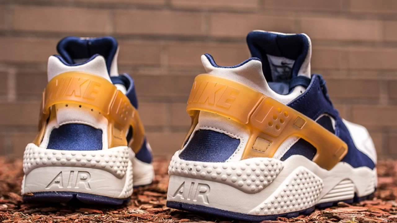 navy and white huaraches