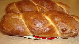 Воздушный Хлеб Плетёнка или Косичка из 2 жгутов 🥖 Вкуснейший Домашний хлеб без хлебопечки !