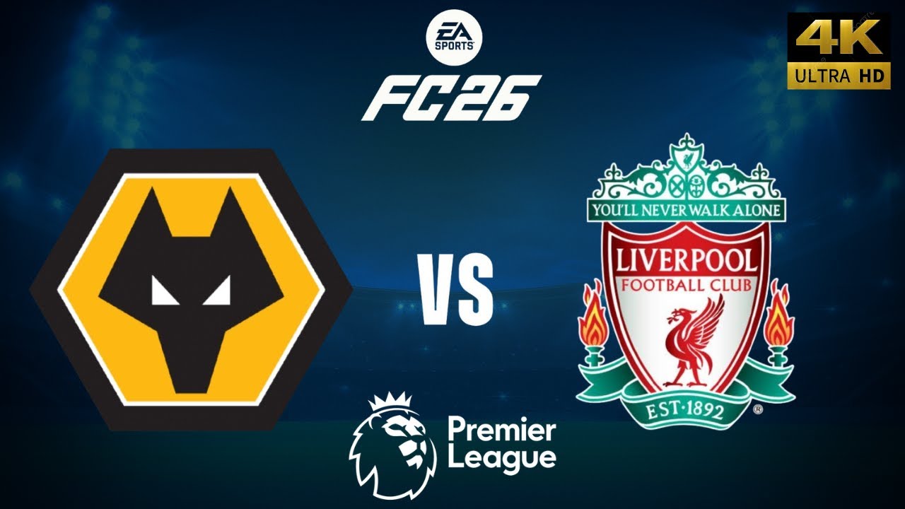 FC 26 - Wolverhampton vs Liverpool - Premier League 25/26 Full Match - PC [4K60]
