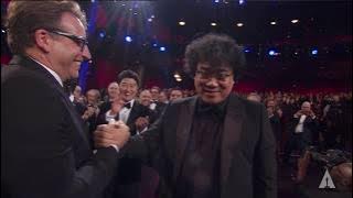 Bong Joon Ho wins Best Director | 92nd Oscars (2020)
