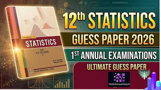 Class 12 statistics complete guess paper 2026 federal board #statistics #exam #fbise