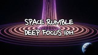 🪐 Deep Brown Noise for Focus (10 Hours) | Space Rumble Low Frequency for Deep Work & ADHD