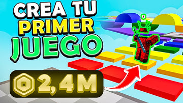 Cómo hacer tu PRIMER juego Roblox en 2024 (Hacer Robux)