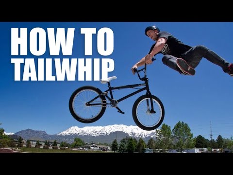 How to tailwhip BMX (Как сделать тейлвип на бмх, mtb) | Школа BMX Online #18