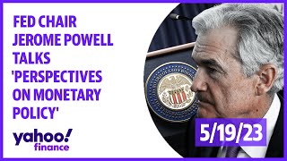 Fed Chair Jerome Powell participates in, 'Perspectives on Monetary Policy' conversation