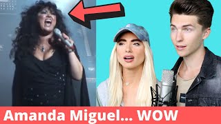 VOCAL COACH Reacts to AMANDA MIGUEL - El Me Mintio (FIRST REACTION)