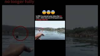 jinn encounter in stone quarry 😱😱😱😨😰 #ghost #jinn #viral # #thedjinn #sky #water