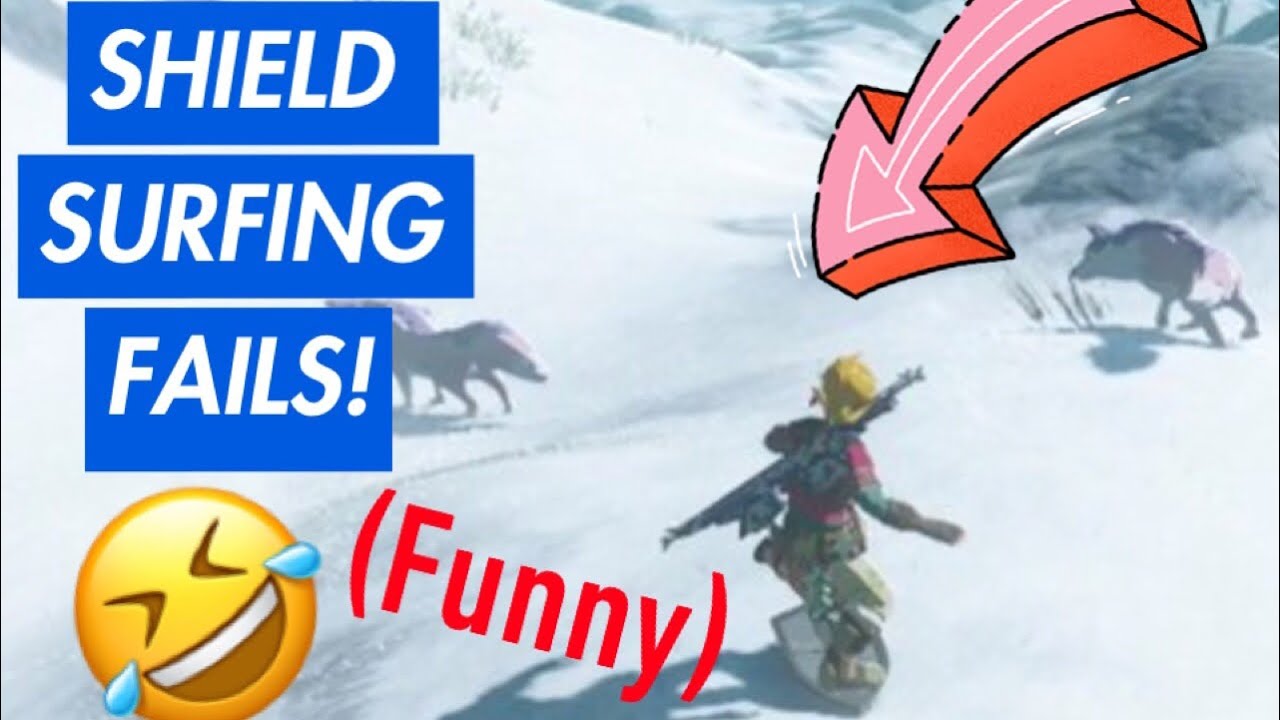 Shield surfing (fails)