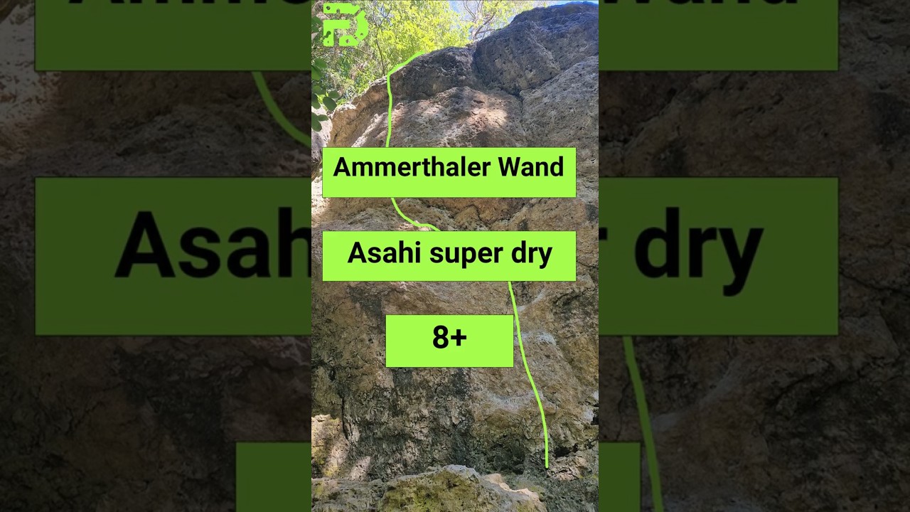 Ammerthaler Wand, Asahi super dry (8+)
