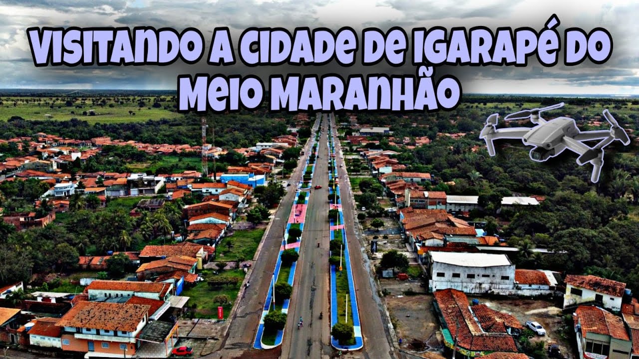 DRONE DJI MINI 2, VISITA IGARAPÉ DO MEIO MARANHÃO