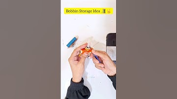BRILLIANT Bobbin Storage Idea!💡#shorts