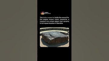 The Largest Meteorite Ever Found on Earth