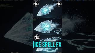 Ice Projectile FX in Unreal Engine 5 Niagara