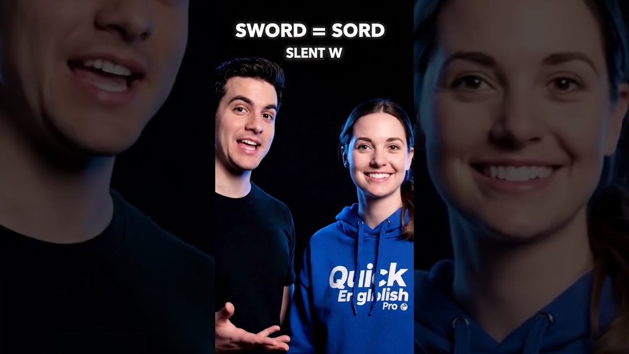 THE SILENT W IN SWORD — 8‑SECOND PRONUNCIATION FIX