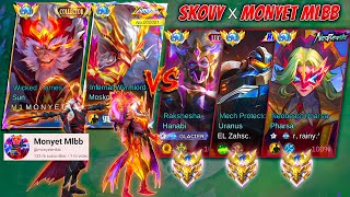 SUMPAH GANAS BANGET !! Raja Moskov & Raja Sun Bersatu Di Rank, Musuh GAK BERKUTIK COY!!! 