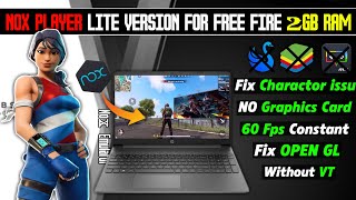 (NEW) Nox Player Lite Best For Free Fire On Low End PC 2GB Ram Without Graphics Card - No VT screenshot 5