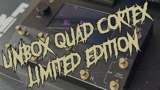 Quad Cortex Limited Edition Unboxing (black and gold) - YouTube